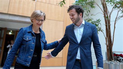 Grünen Können Franziska Brantner und Felix Banaszak Partei