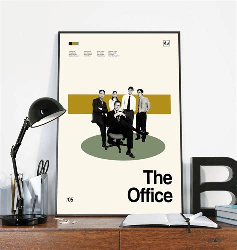 The Office Poster TV Show Poster Minimalist Art Retro - Etsy