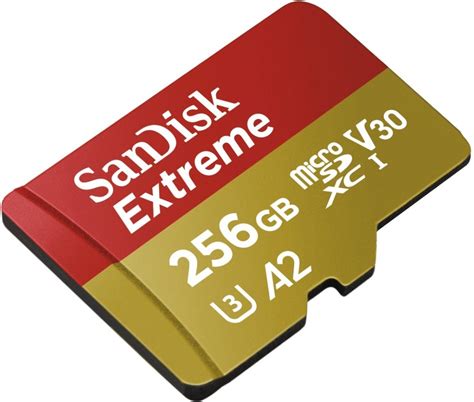 Sandisk Extreme micro SD kaart 256 GB - DroneDepot
