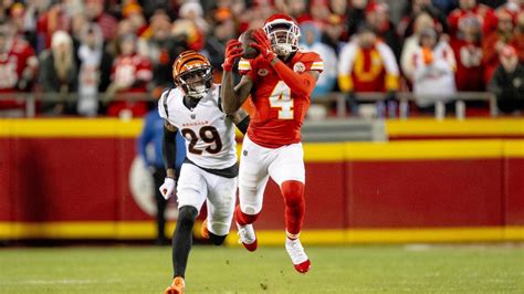 On KC Chiefs Rookie WR Rashee Rices Big Game Vs Bengals Kansas City