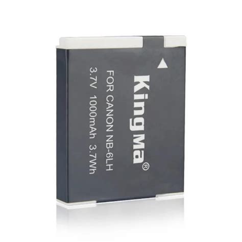 KINGMA NB 6L NB 6LH Lithium Ion Battery Pack For CANON 代用鋰電池 3 7V