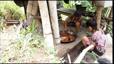 PROSES PEMBUATAN GULA MERAH ENREKANG Desa Taulan Kabere Kalebokan