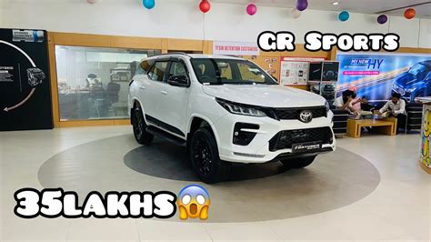 Fortuner GR Sports 2023 Review Walkaround Interiors And