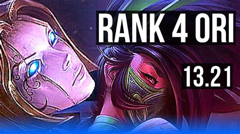 ORIANNA Vs AKALI MID Rank 4 Ori Quadra Comeback 15 4 13 Rank 17