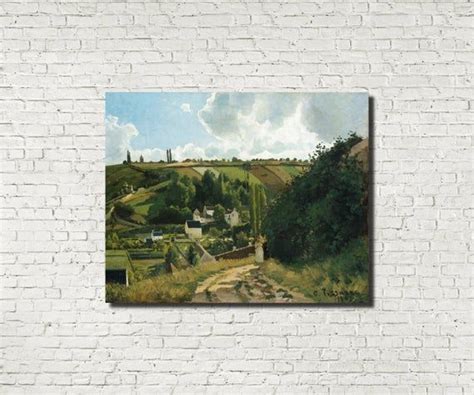 Camille Pissarro Impressionist Fine Art Print Jalais Hill Pontoise