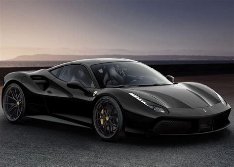 A Black Ferrari 448 GTB So Beautiful Ferrari 488 Super Cars