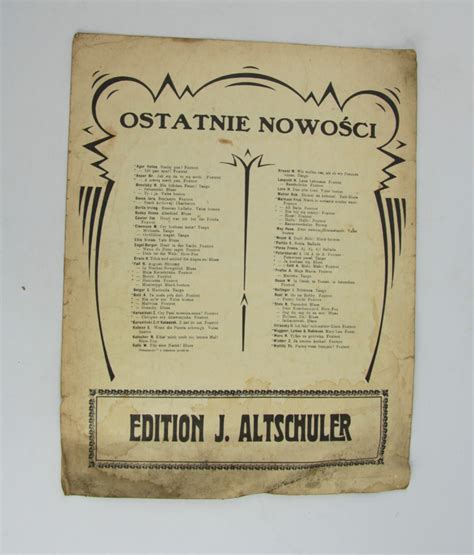 NUTY Teatr Morskie Oko Bubliczki 1928 r Brześć Kujawski Kup