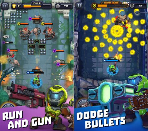 Mighty Doom Is A Playful Top Down Shooter For Your Phone Or Tablet