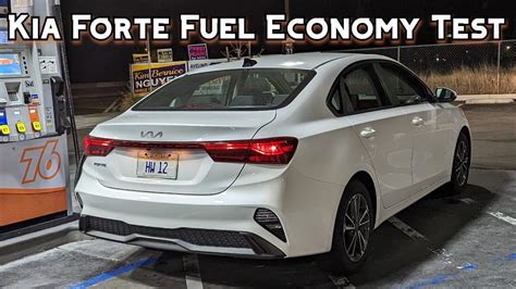 Kia Forte Lsx Real World Fuel Economy Test Youtube