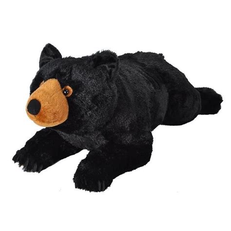 Bebeboutik Peluche Ours Noir Couch Geant Xxl Realiste Grizzly Cm