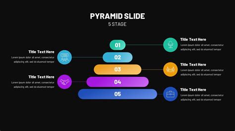 5 Stage Pyramid Slide Template Slidebazaar