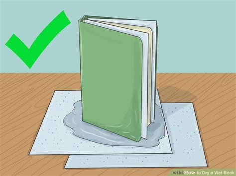 4 Ways to Dry a Wet Book - wikiHow