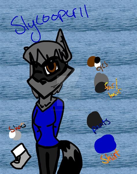 My Fursona Ref By Slycooper11 On Deviantart