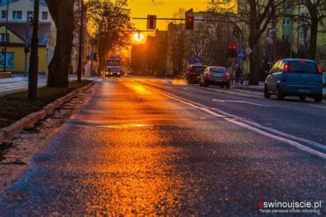 Świnoujście Mroźny poranek FOTO VIDEO Świnoujście w sieci