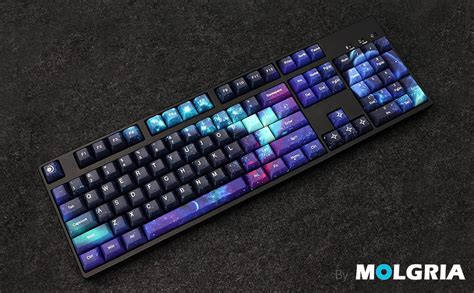 MOLGRIA Keycaps Starry Sky 139 Set For Mechanical Keyboard Custom PBT