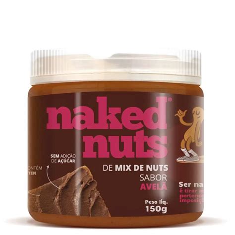 Pasta de Mix de Nuts Avelã 150g Naked Nuts belezashopping