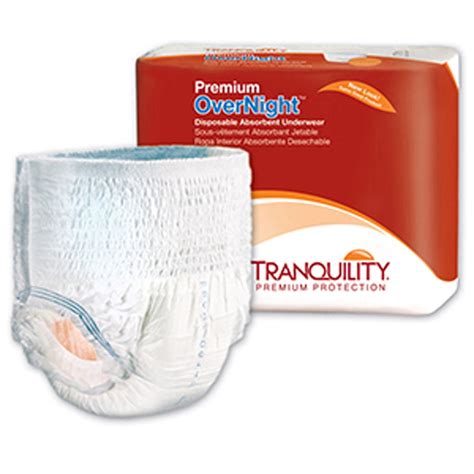 Tranquility 2116 Premium Overnight Pull On Diapers Large 64 Case