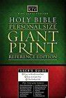 Personal Size Giant Print Reference Bible Kjv Nelson Bibles Amazon