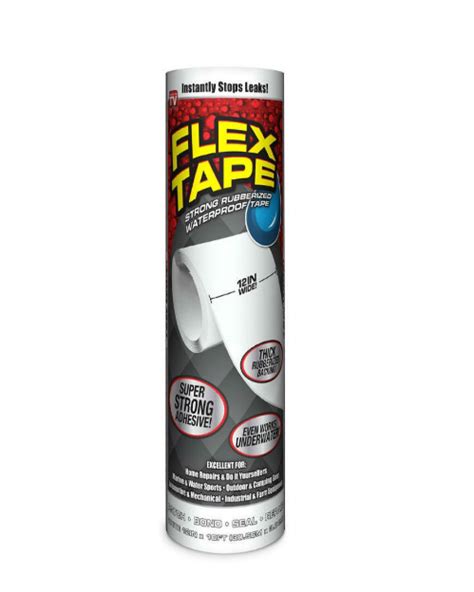Сверхпрочная Водонепроницаемая Лента Flex Tape 30*150 См Белая 02026 ...