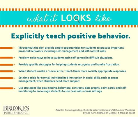 Positive Behavior Support What It Looks Like What To Watch Out For Brookes Blog Positive