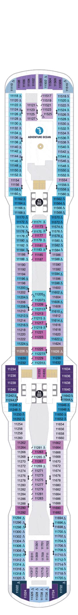 Odyssey Of The Seas Deckplan Kabinen Plan