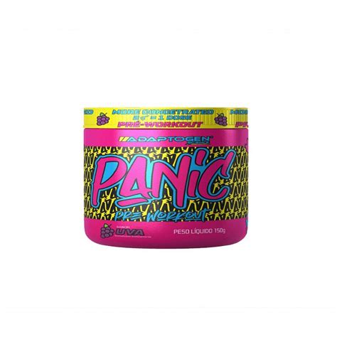 Panic Pre Workout Adaptogen G Curitiba Nutrition Suplementos