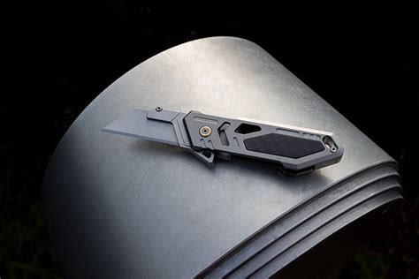 The Phantom - Titanium Folding Utility Knife | Indiegogo