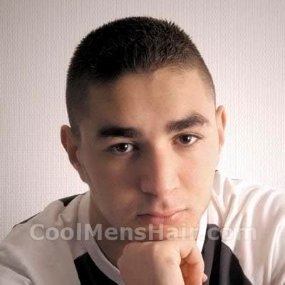 Karim Benzema Buzz Cut Hairstyles – Cool Men's Hair