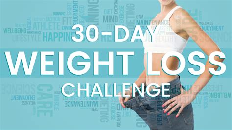 30 Day Weight Loss Challenge For Beginners You Can Do At Home