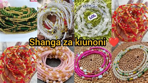 Shanga Za Kiunoni Luxury African Waist Beads YouTube