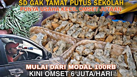 Usaha Gerobak Kecil Pinggir Jalan Omset Juta Hari Banyak Yang