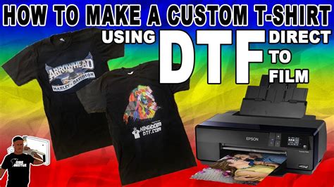 How To Customize T Shirts With Dtf Transfers Direct To Film Transfers