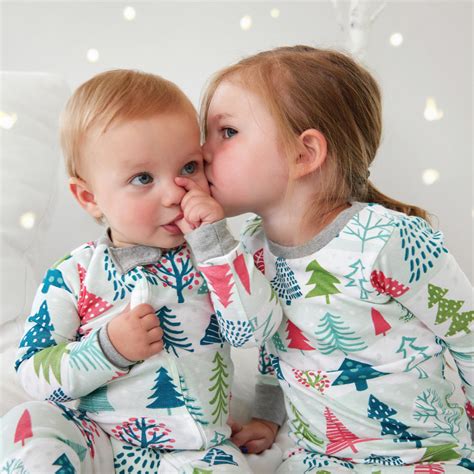 Organic Cotton Holiday Matching Family Pajamas | Honest Baby Clothing