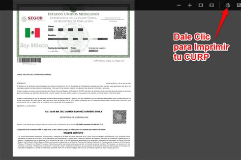 Curp Certificada Gratis C Mo Tramitarla