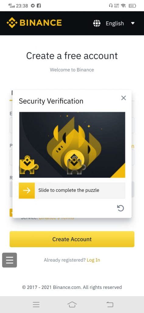 Cara Daftar Verifikasi Akun Binance