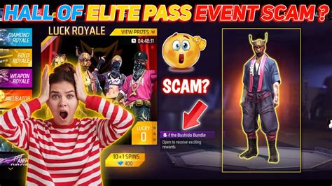 Hall Of Elite Pass Event Scam Garena Ne Bahut Galat Kiya Garena Free