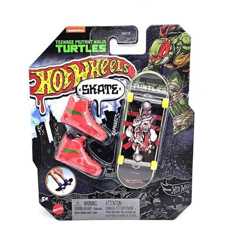 Hot Wheels Skate Raphael Teenage Mutant Ninja Turtles Mattel Hot Wheels Carrinho De