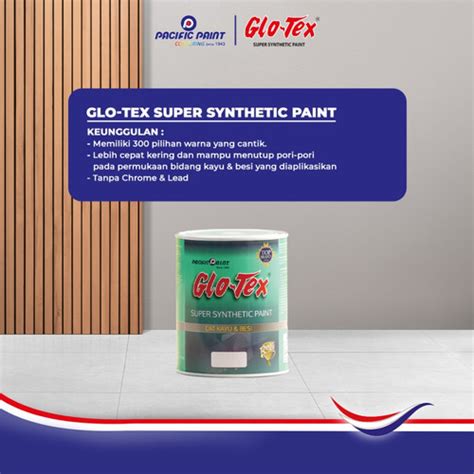 Jual Glotex Super Synthetic Paint Cat Kayu Besi Liter