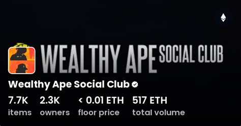 Wealthy Ape Social Club Collection OpenSea