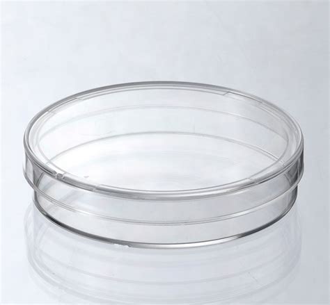 Disposable Plastic Cell Culture Container Virus Sterile Round Clear