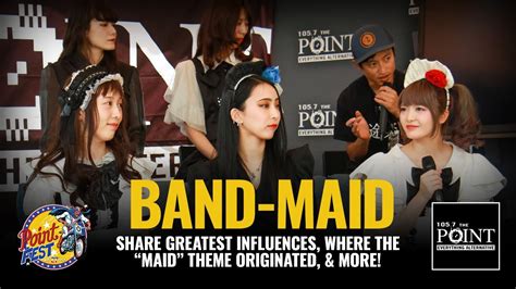 Band Maid Share Their Greatest Influences How They Prep For A Show