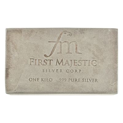 First Majestic Silver Corp Gram Silver Minted Bar