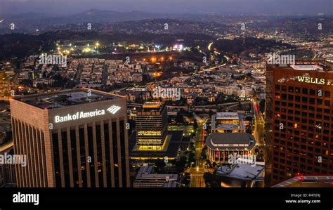 Los Angeles at sunset Stock Photo - Alamy