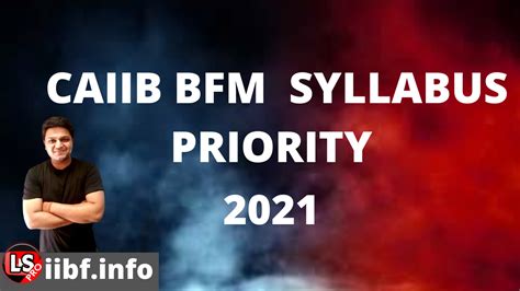 Caiib Bfm Syllabus Priority Jaiib Caiib Exam Mock Test Study Material