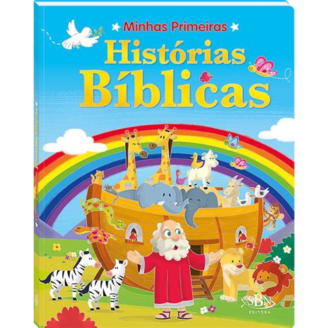 Livro Infantil Minhas Primeiras Historias Biblicas Gospel Capa Dura