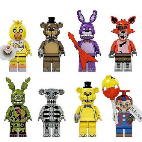nights  freddys legos etsy