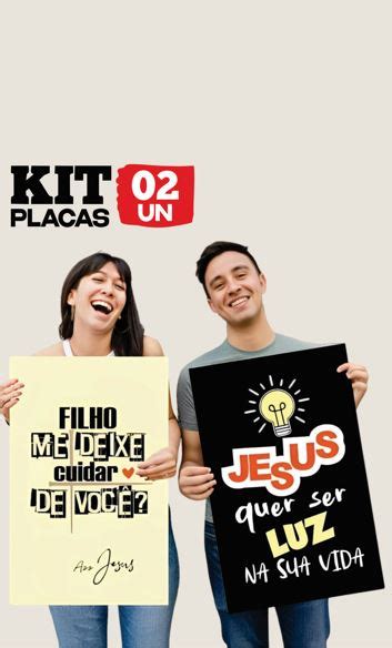 2 Placas Para Evangelismo Criativo Igreja 40x60cm Cmd Printx