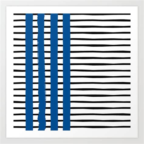 Stripes Art Print by Rosemary Apricot | Society6