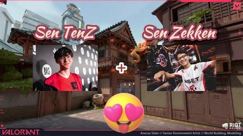 Sen Tenz Duo With Sen Zekken Ez Win Full Match Valorant Tenz