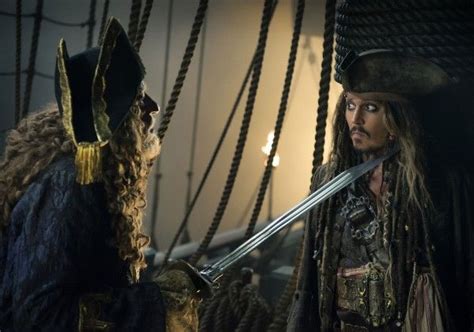 Pirates Of The Caribbean 5 Geoffrey Rush On The Barbossa Twist